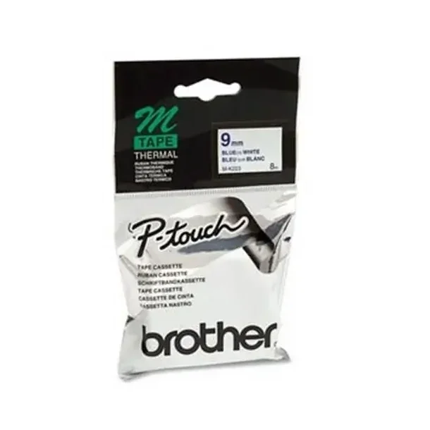 Brother M-K221 tape 9 mm black / white