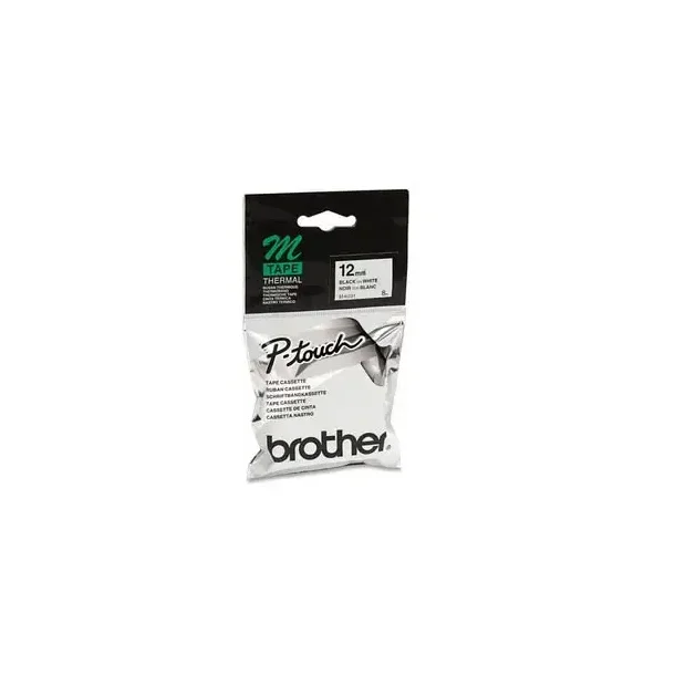 Brother M-K231 tape 12 mm black / white