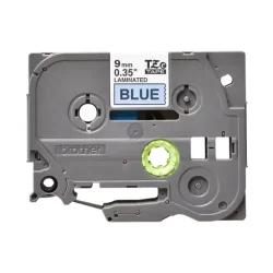 Brother TZe tape 9 mm x 8 m black / blue