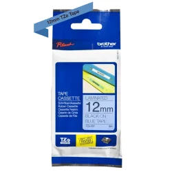 Brother TZe tape 12 mm x 8 m black / blue