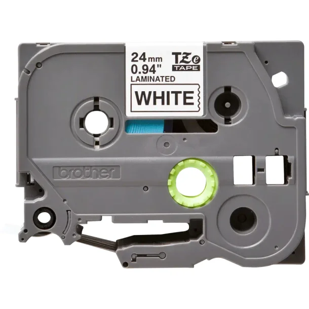 Brother TZe-R251 printer sort p hvidt satinbnd, 24 mm 