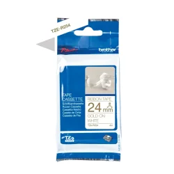 Brother TZe-R254 printer guld p hvidt satinbnd, 24 mm