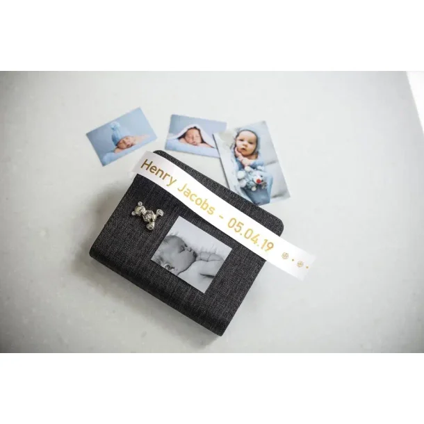 Brother TZe-R254 printer guld p hvidt satinbnd, 24 mm