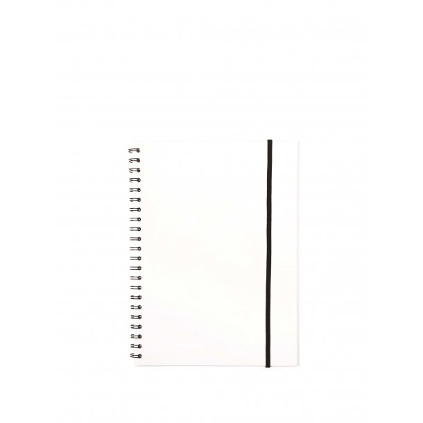 Bngers Notebook A5 Plastic with Spiral Back, transparent