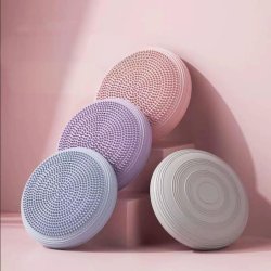 Sittkudde, dia.34 cm, ljusgr