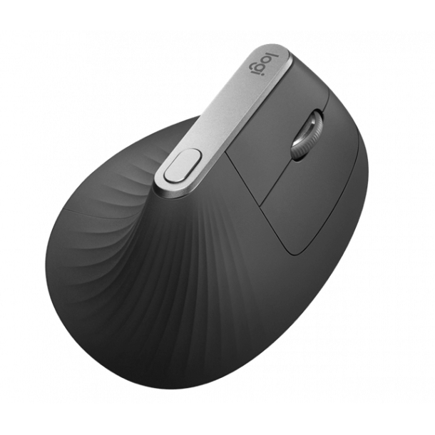 Logitech MX VERTICAL Ergonomisk Trdl&ouml;s Mus - Grafit