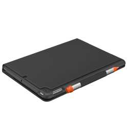 Logitech Slim Folio iPad 10.2" (7:e och 8:e generationen) Allt-i-ett fodral - Grafit