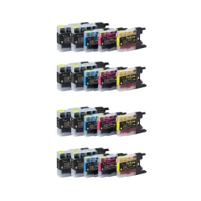 Brother LC 1280 combo pack 20 stk Ink Cartridge - Compatible - BK/C/M/Y 468 ml