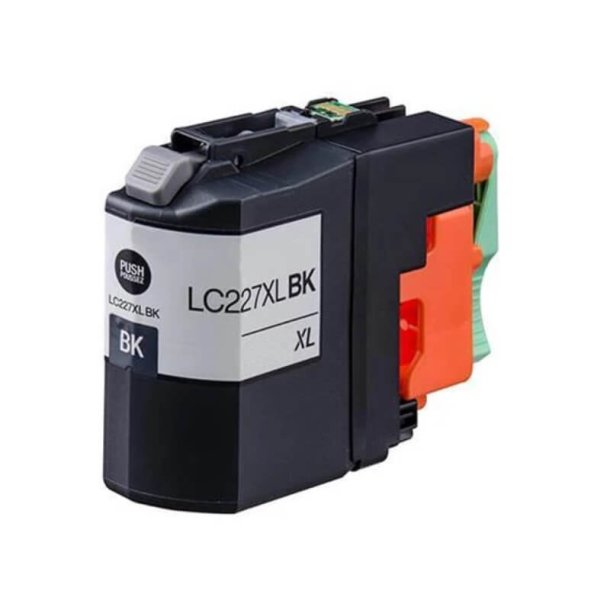 Brother LC 227 BK (28 ml) Black, Compatible Ink Cartridge