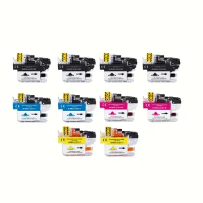 Pixojet ink cartridges Brother LC 3211, 10 pcs. discount pack 120 ml