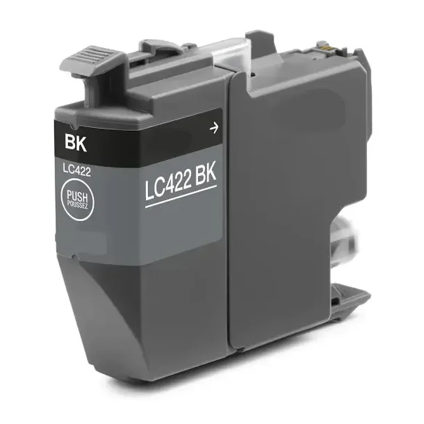 Brother LC 422 BK blkpatron - LC422BK Kompatibel - Sort 11 ml