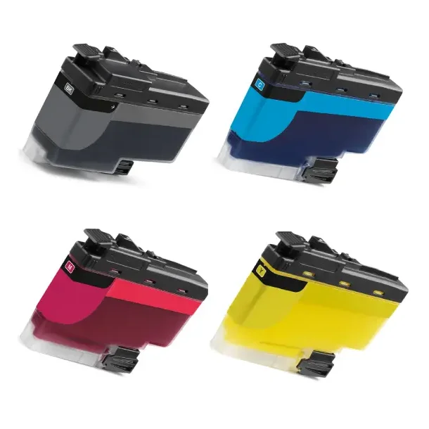 Brother LC 422 XL combo pack 4 stk Ink Cartridge - Compatible - BK/C/M/Y 150 ml