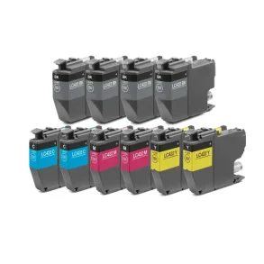 Brother LC 422 combo pack 10 stk Kompatibel blckpatron (110 ml)