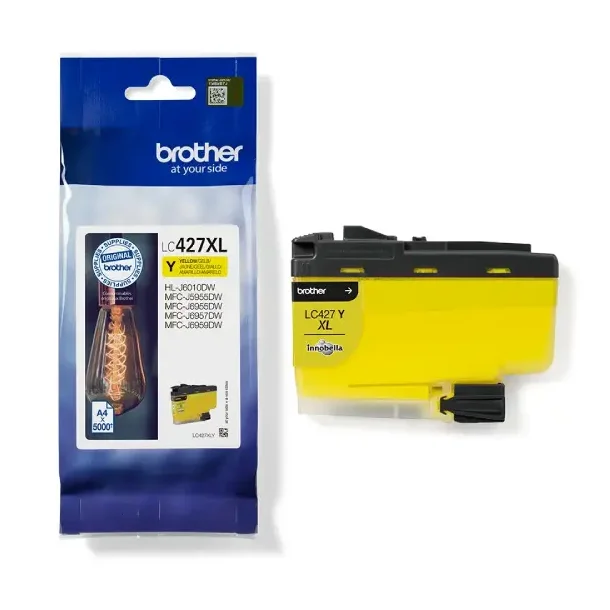 Brother LC 427 XL Y Ink Cartridge - LC427XLY Original - Yellow 100 ml