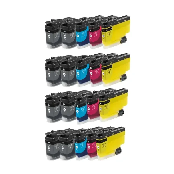 Brother LC 427 XL combo pack 20 stk blekkpatron - Kompatibel - BK/C/M/Y 2160 ml