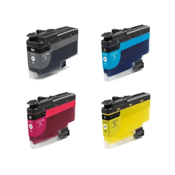 Brother LC 427 XL combo pack 4 stk Ink Cartridge - Compatible - BK/C/M/Y 420 ml