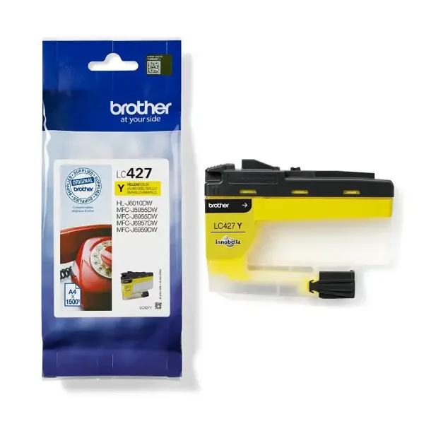 Brother LC 427 Y Ink Cartridge - LC427Y Original - Yellow 30 ml