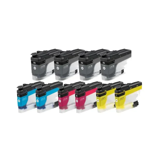 Brother LC 427 combo pack 10 stk blekkpatron - Kompatibel - BK/C/M/Y 420 ml