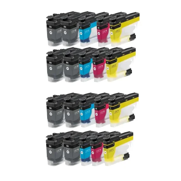 Brother LC 427 combo pack 20 stk blekkpatron - Kompatibel - BK/C/M/Y 840 ml