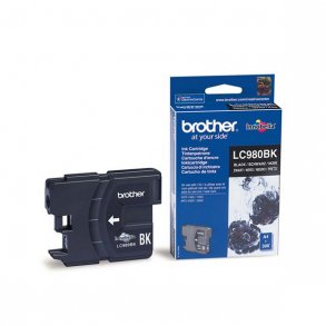 Brother bläckpatron LC980BK svart 6 ml, original