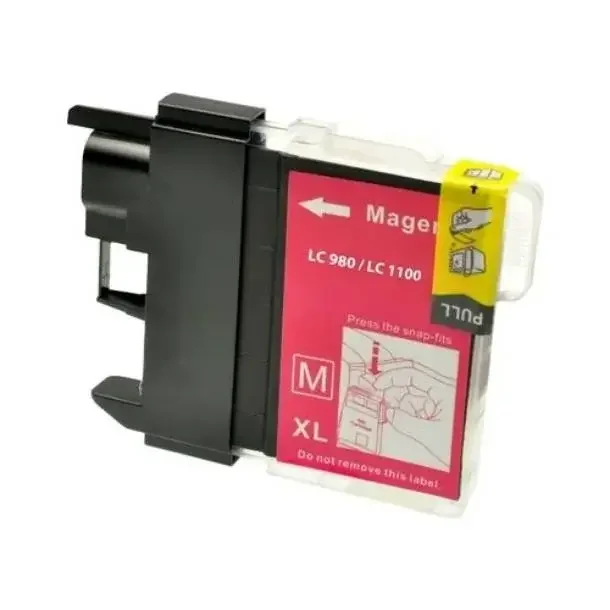 Brother LC980 M (12ml) Magenta, Compatible Ink Cartridge