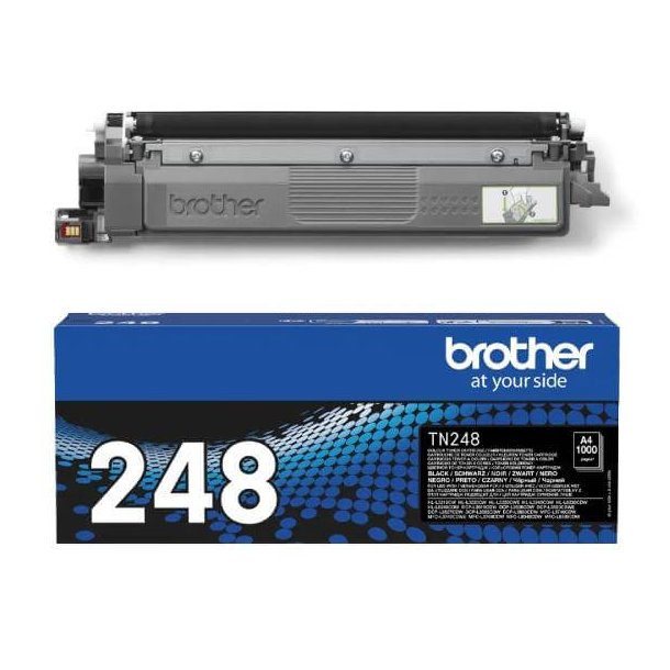 Brother TN 248 BK Original Toner (1000 sidor)