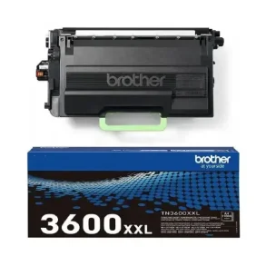 Brother TN 3600 XXL BK Toner - TN3600XXL Original - Svart 11000 sider