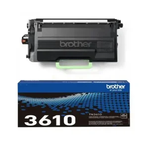 Brother toner TN3610 svart 18000 sider, original