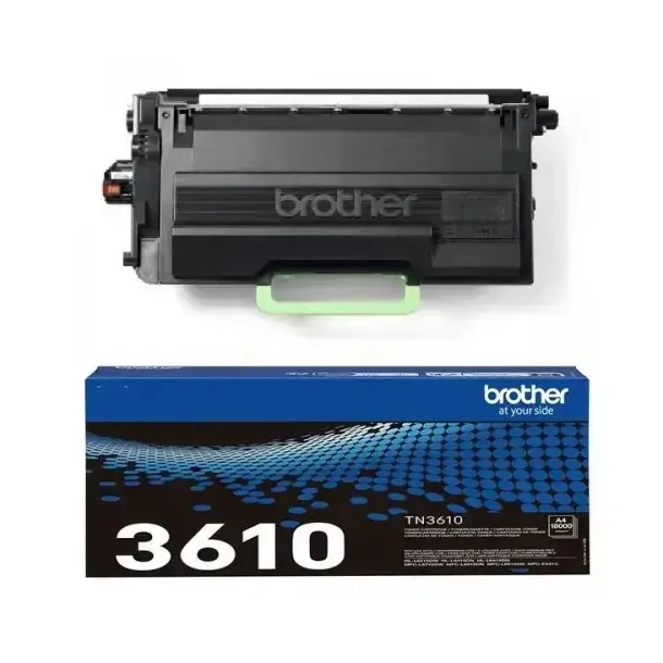 Brother TN 3610 BK Original Toner (18000 sidor)