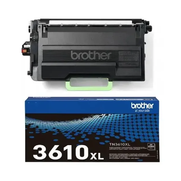 Brother TN 3610 XL BK Toner - TN3610XL Original - Black 25000 pages