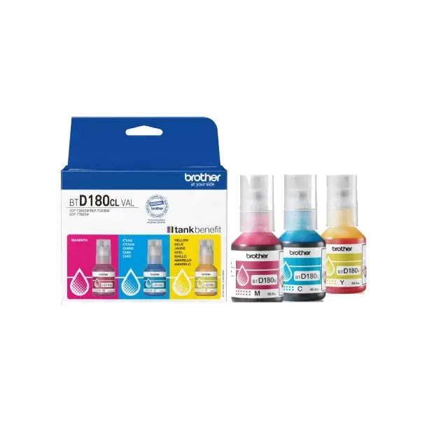 Brother Ink Cartridge BTD180 (BTD180CLVAL) 3 pcs. multipack C/M/Y 146,4 ml, original