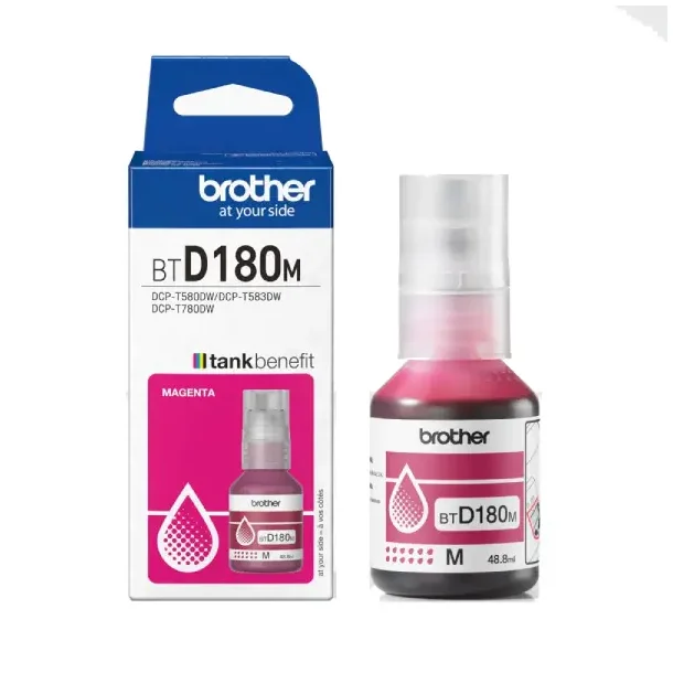 Brother blkpatron BTD180 (BTD180M) magenta 48,8 ml, original