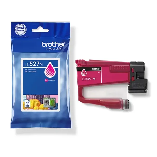 Brother blkpatron LC 527 (LC527M) magenta 18 ml, original