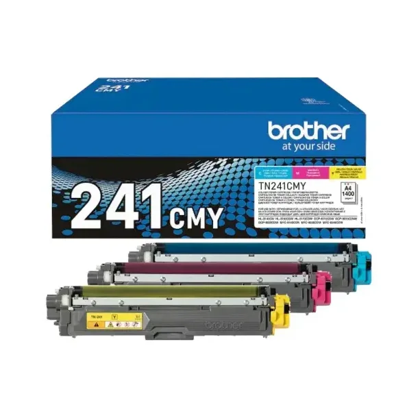 Brother toner TN 241 - TN241CMY, 2 st. multipack 8400 sidor, original