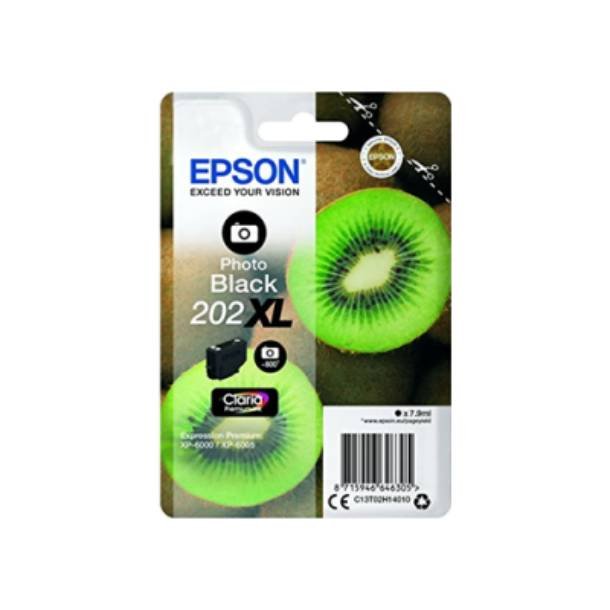 Epson 202 XL PBK Original bl&auml;ckpatron (7,9 ml)