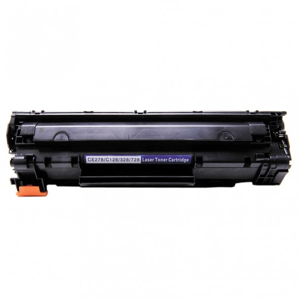 Kompatibel HP CE278/C128/328/728 BK Lasertoner Svart, 2100 sidor