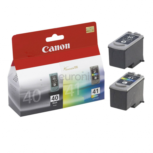 Canon PG-40 / CL-41 combo pack 2 stk Original bl&auml;ckpatron (32 ml)