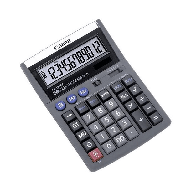 Canon TX-1210E table calculator 12 digits