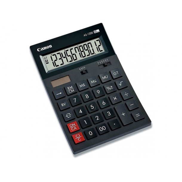 Canon AS-1200 table calculator 12 digits