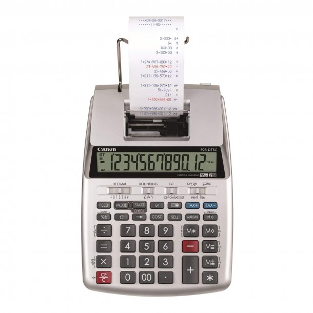 Canon P23-DTSC II Strip calculator 12 digits