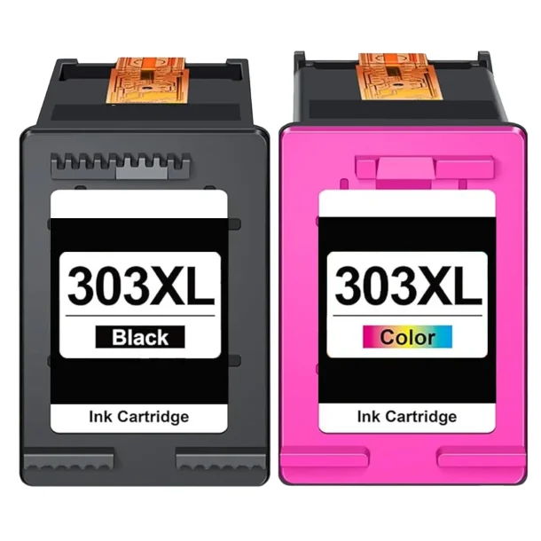 HP 303 XL Combo Pack 2 pcs Ink Cartridge - Compatible - BK/C 35 ml