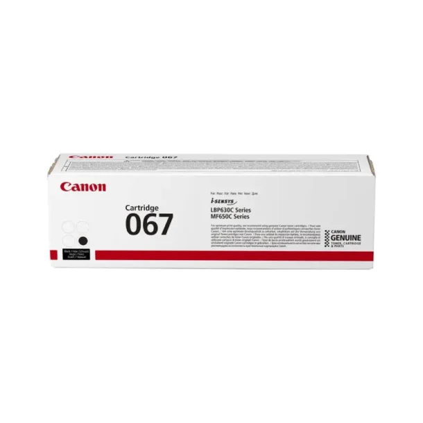 Canon 067 BK Original Toner (1350 sidor)