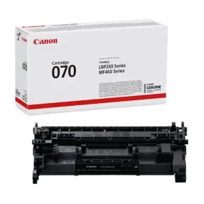 Canon toner 070 - 5639C002 svart 3000 sider, original