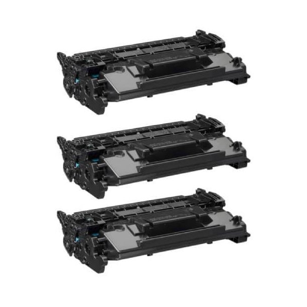 Kompatibel Canon 070H combo pack 3 stk Toner (30600 sidor)