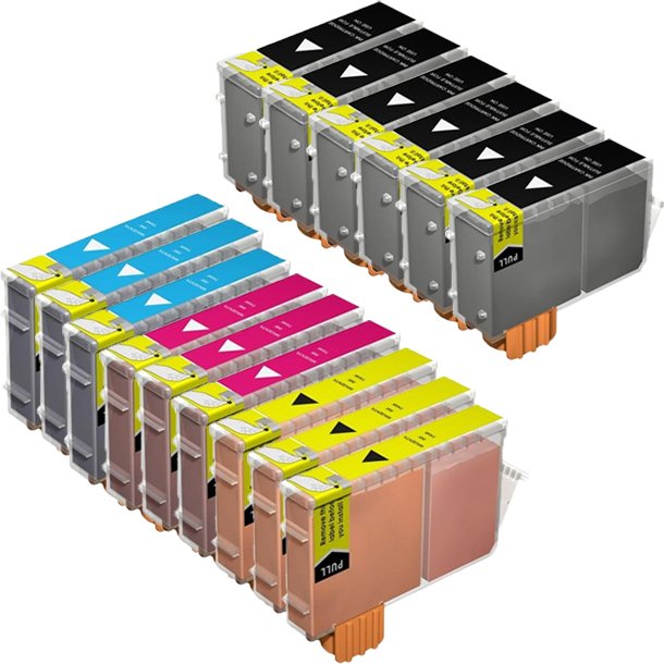 Canon BCI-3e/PGI5 Combo Pack 15 pcs Ink Cartridge - Compatible - BK/C/M/Y 291 ml