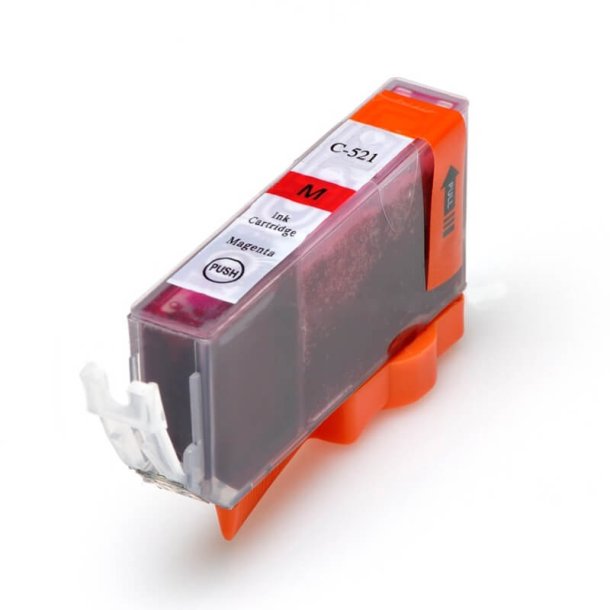 Canon CLI 521M with chip (10,5 ml) Magenta, Compatible Ink Cartridge