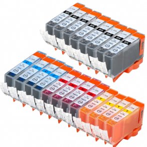 Kompatible blkpatroner Canon CLI 526 - 4540B001, 20 stk. rabatpakke 180 ml