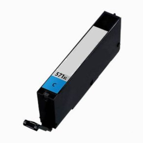 Kompatibel blkpatron Canon CLI 571 XL - 0332C001 cyan 13 ml