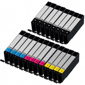 Kompatible blkpatroner Canon CLI 571XL - 0331C001, 20 stk. rabatpakke 260 ml