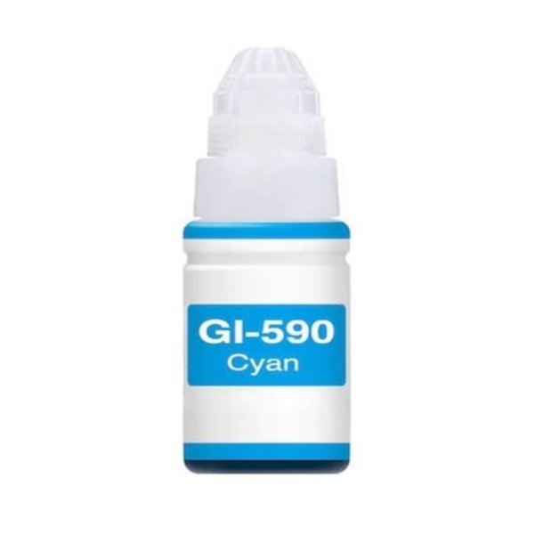 Canon GI-590 - 1604C001 Refill blekkbeholder Kompatibel Cyan 70 ml